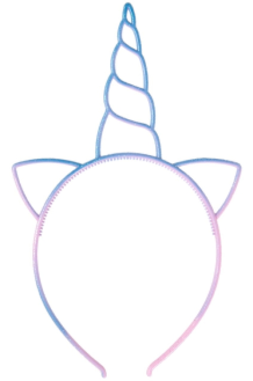 Tiare licorne glitter 24 pcs