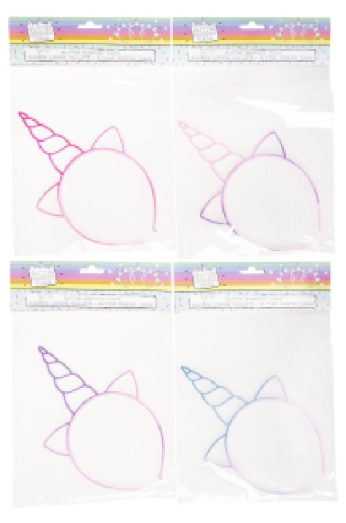 Tiare licorne glitter 24 pcs