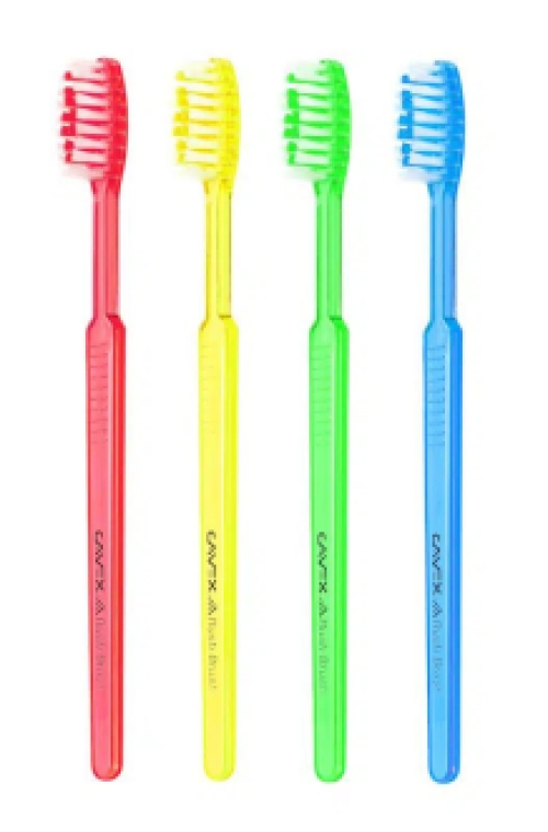 Cavex Rush Brush brosse à dents jetable avec dentifrice 100pcs