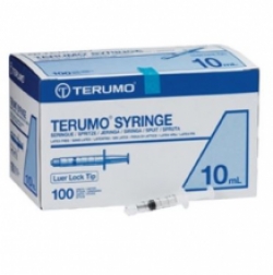 Terumo seringues luer lock  10 ml 100 pcs