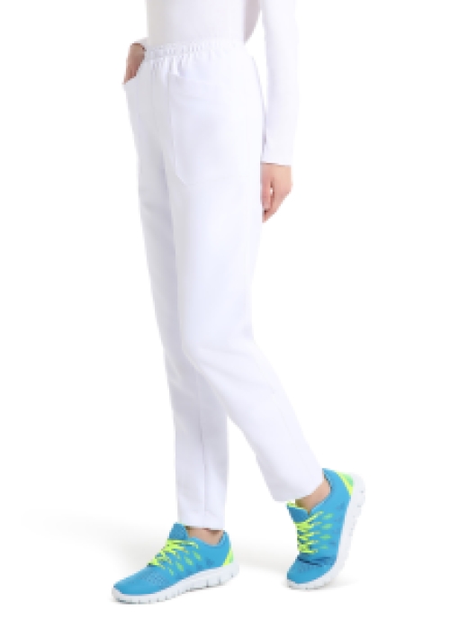 Pantalon Quick Fast Blanc sans repassage Unisex