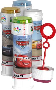 Souffleur de bulles de savon Cars 36 x 60ml en carton display qualité superieure