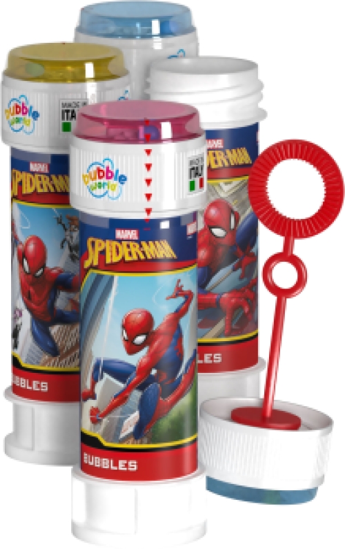Souffleur de bulles de savon Spiderman 36 x 60ml en carton display qualité superieure