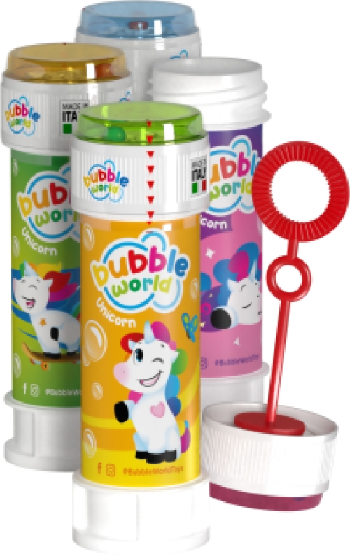 Souffleur de bulles de savon Licorne 36 x 60ml en carton display qualité superieure