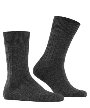 Chaussette homme FALKE à semelle éponge confort Anthracite mélange