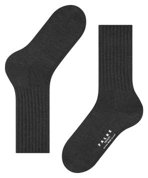 FALKE chaussettes hommes Nelson Anthracite mélange