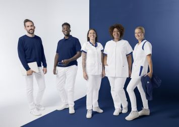 BP Laura veste pour femmes Laura blanc bleu nuit