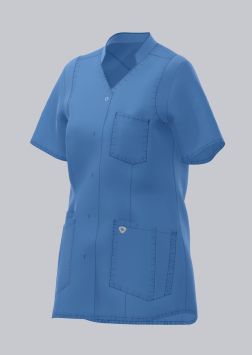 Veste BP Stretch Caro pour dames bleu azur