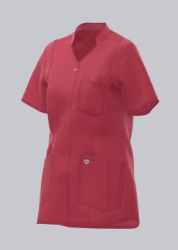 Veste BP Stretch Caro pour dames coral