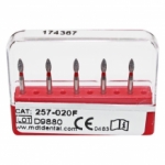 MDT Diamant FG 257-020F (Komet 368F) rood