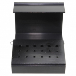 Borenblokje Shofu zwart voor 12 FG en 6 RA