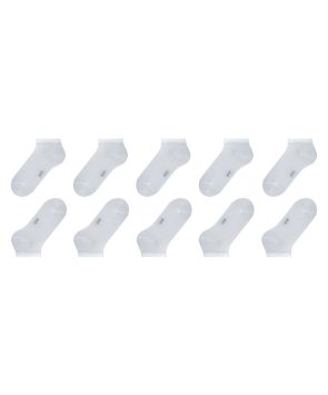 Esprit Chaussettes femmes Sneaker Solid 5-Pac  Blanc