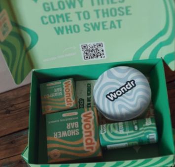 Wondr box Sweat & glow (4 produits)