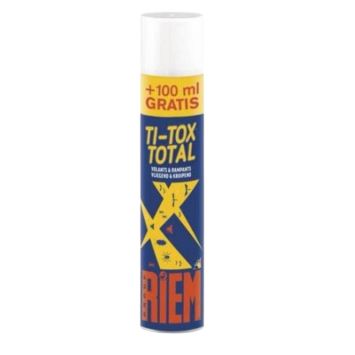 TiTox Total (Spray contre les insectes volants et rampants) 500 ml + 100 Gratuit