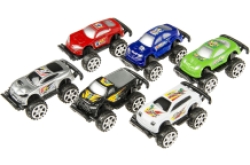 Voitures Big Wheel 8X4X4.5 cm 36 pcs