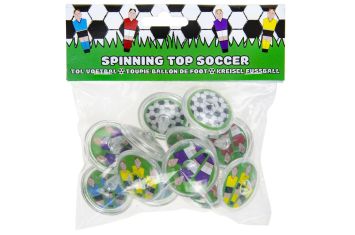 Toupies football 72 pcs