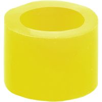 Anneaux de code d'instrument silicone small jaune 50pc