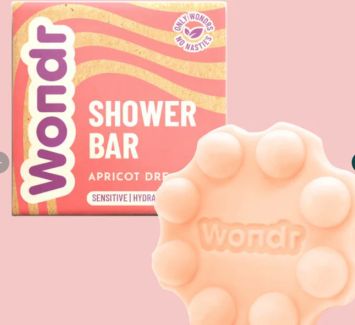 Wondr pain de douche Rêves d'abricot (102g)