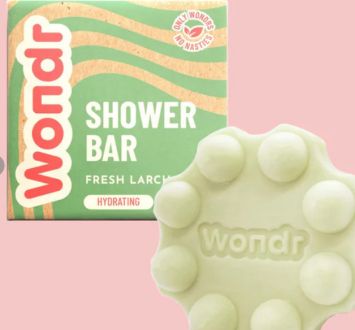 Wondr Barre de douche Mélèze frais (102g)