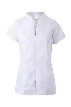 Veste zippée Julia femme blanche