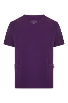 3ssential Tunique confort Pure Stretch Unisexe prune