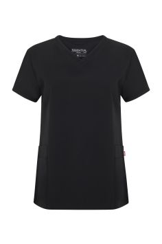 3ssential Tunique confort pour Femmes Pure Stretch noir