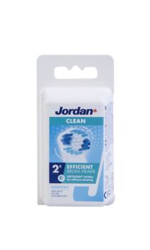 Jordan Clean Brush Heads brosses de rechange 2-pack