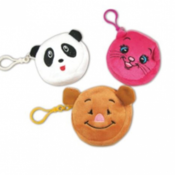 Porte -monnaie  animaux 24 pcs
