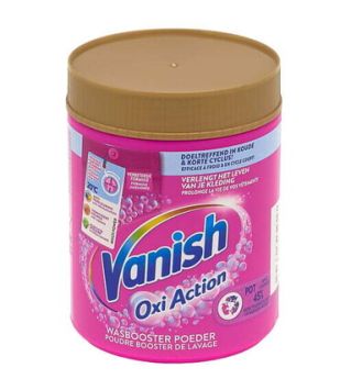 Vanish Oxi Action powder pink 530gr Colour protecting laundry booster