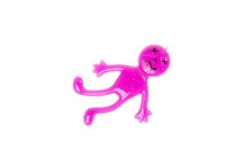 Stretchy smiley men 6 couleurs par 36 pc