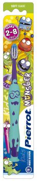 Brosse à dents Pierrot Kids 2-8 ans Monstre Soft