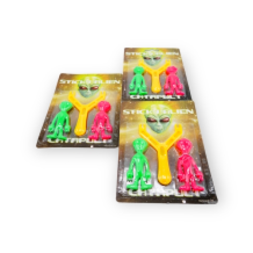 Sticky Alien catapult 24 pcs