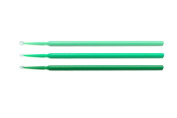 Premium Plus Greenline Micro-applicateurs - fine 2mm(vert moyen) 100pcs