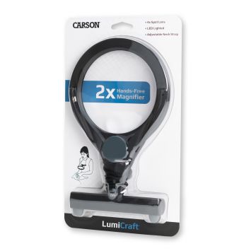 Objectif zoom x2 mains libres Carson Lumicraft avec LED