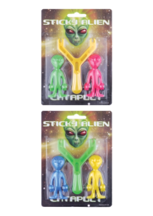 Sticky Alien catapult 24 pcs