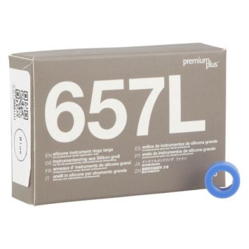 Premium Plus 657L Anneaux pour instruments 25pcs  Large Bleu