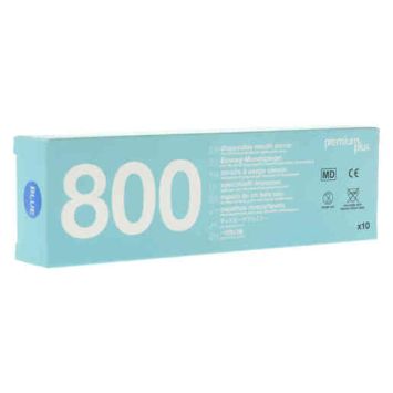 Premium Plus Miroirs buccaux jetables - bleu 10pcs