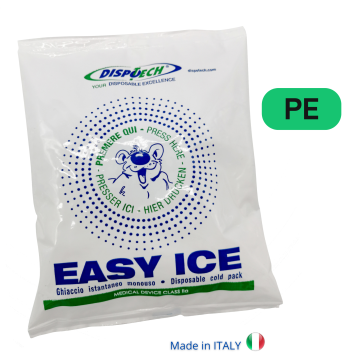Easy Ice instant poche de glace Dispotech PE 14x18cm par 25 pcs