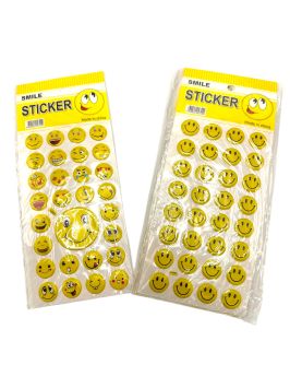 Autocollants smileys 29 autocollants/ feuille 48 feuilles