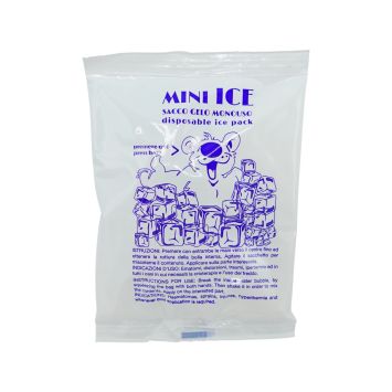 Poche de glace  Mini Ice Dispotech PE 8 x 13cm par pc