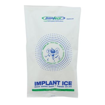 Easy Ice implant poche de glace Dispotech non woven TNT 14x 24cm par 25pcs