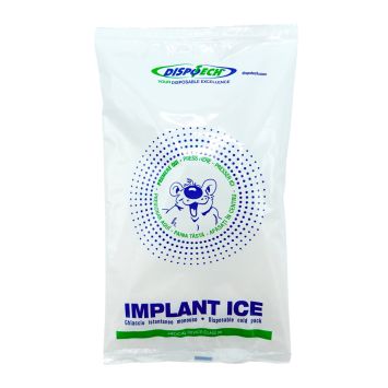 Easy Ice Implant poche de glace Dispotech PE 14x 24cm par 25pcs
