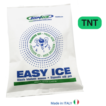 Easy Ice instant poche de glace Dispotech non-woven TNT 14x18cm par 25 pcs