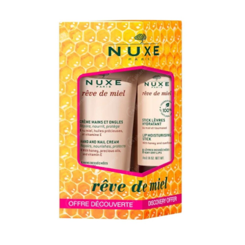 Nuxe Reve de Miel Rouge à lèvres Hydratant + Crème pour les mains