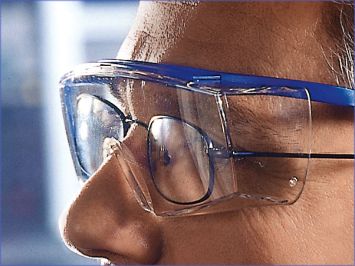 Lunettes de protection I-Spec OTG (over the glasses) Hager Werken-Uvex